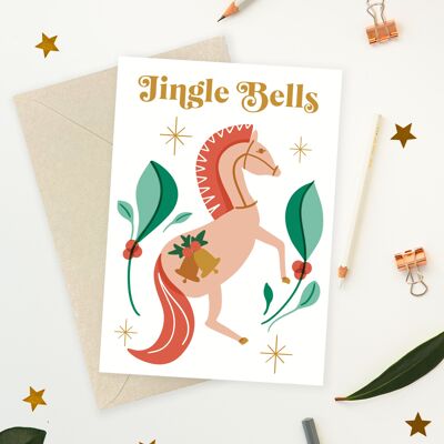 Jingle Bells Christmas Card