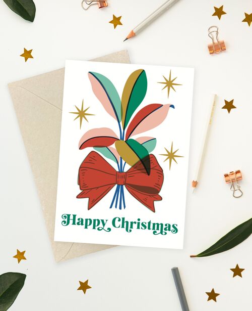 Happy Christmas Ficus Christmas Card