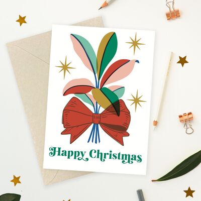Happy Christmas Ficus Christmas Card