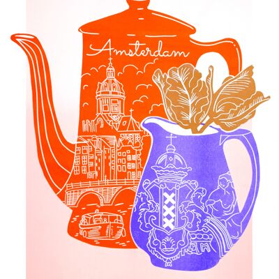 Vasi di Amsterdam A3 RISO Print
