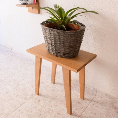 Tavolino "basics" - Vernice color noce