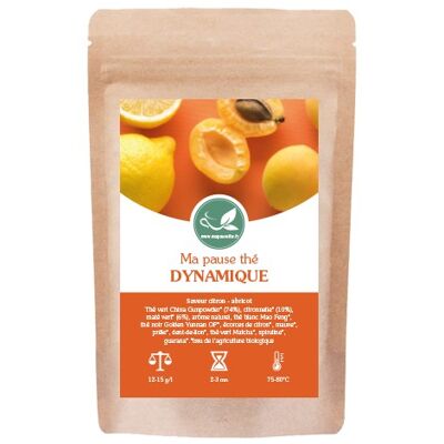 Lemon / apricot green tea - Ma Pause Thé Dynamique