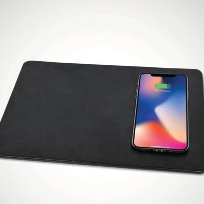 Wireless Charging Mouse Pad Portable Usb Fast-Charging__