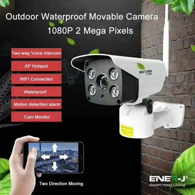 ENERJ Movable Outdoor Wireless Wifi 1080p Ip Camera__