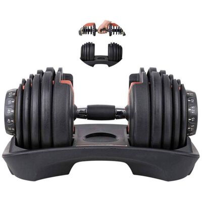 Adjustable Dumb Bells 2.5-24kgs (Single Unit)__