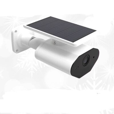 Smart Solar Powered Wireless Outdoor Ip Camera 1080p__