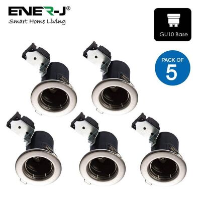 Fire Rated Downlight Housing, Sn Ring (Pack of 5 Units)__