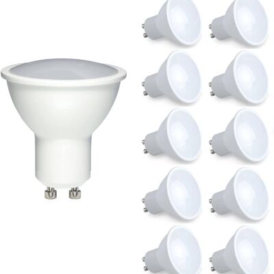 LED Lamp- 7w Gu10 Dimmable LED (Pack of 10pcs)__