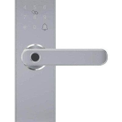 Smart Wifi Doorlock Silver Body - Right Handle__