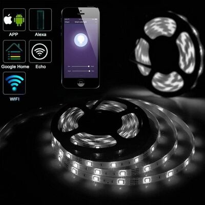 Smart WiFi Plug & Play RGB LED Strip Kit__