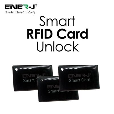 3 Piece Pack Rfid Touch Card for Smart Doorlock__