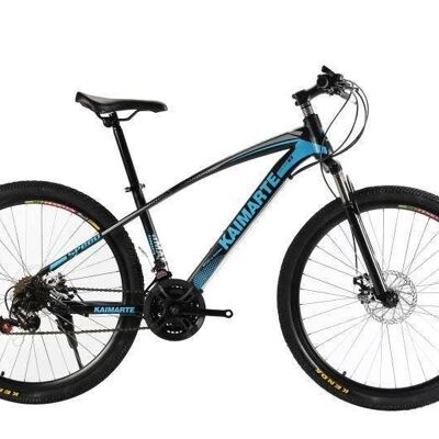 26"mountain Shock Absorption Bike, Black__