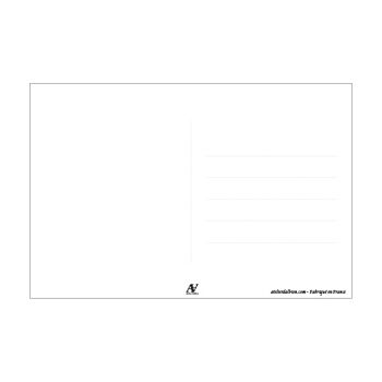 Carte postale A6 - Plume - Avec enveloppe 2