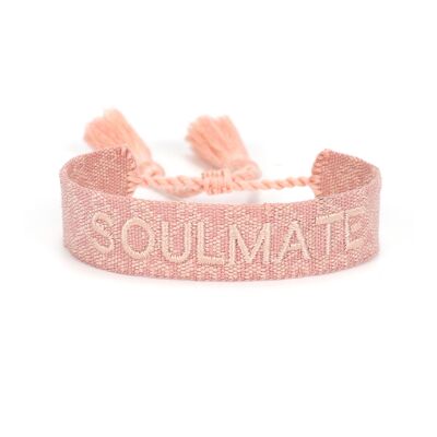 Boho bracelet SOULMATE Salmon Rosy