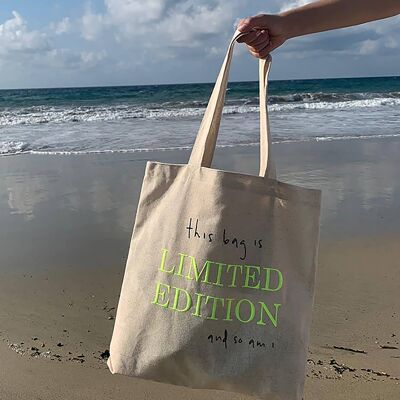 Tote Bag Embroidered - Limited Edition