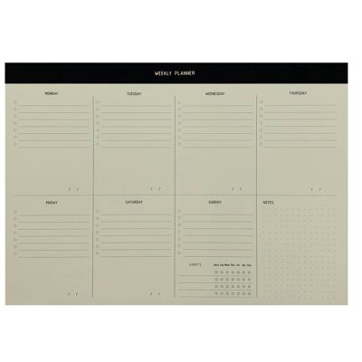 Desk Weekly Planner