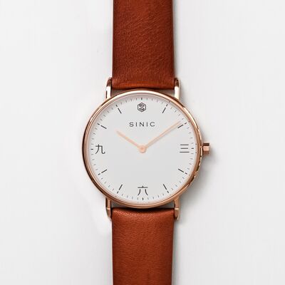 SPIRIT - Rose Gold | Brown | 32mm