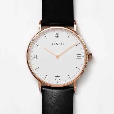 UNITY - Rose Gold | Black | 38mm