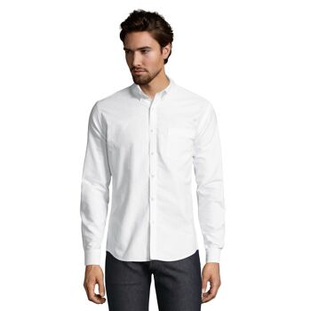 chemise oxford blanche slim 2