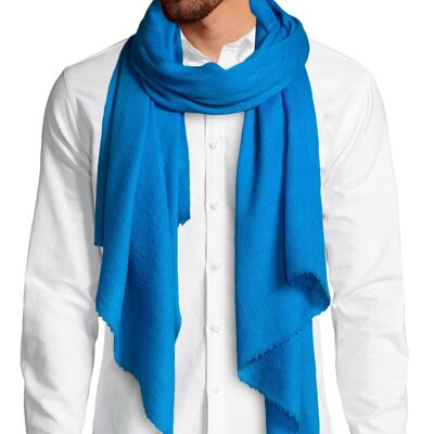 Blue scarf