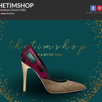 Luxury high heels by THETIMSHOP