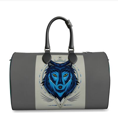 TheTimShop Luxury Blue Wolf Duffle Bag