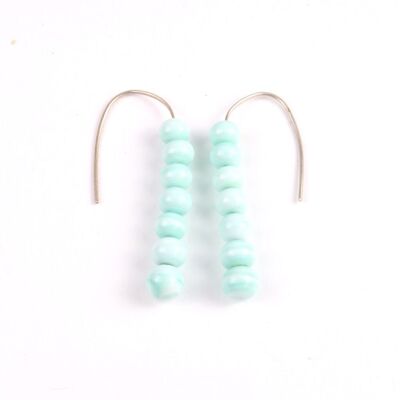 Centouno Marble Green Dangle Earrings