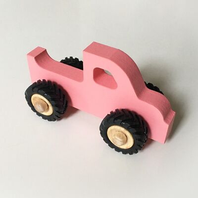Henry the wooden pick-up - Pink