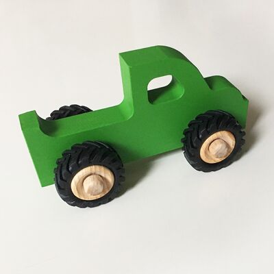 Henry the wooden pick-up - Green