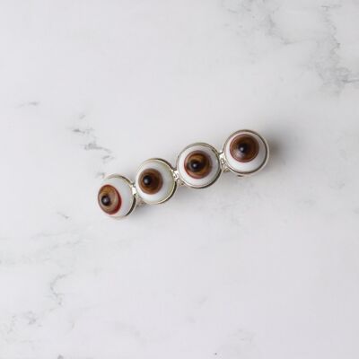 Eyes French Barrette