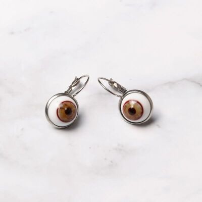 Eyes Earrings - 1.2 cm Bead