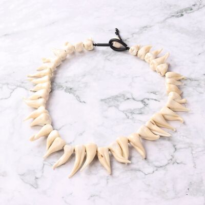 Teeth Statement Necklace