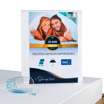 Protège matelas imperméable 100x200cm  - Molleton