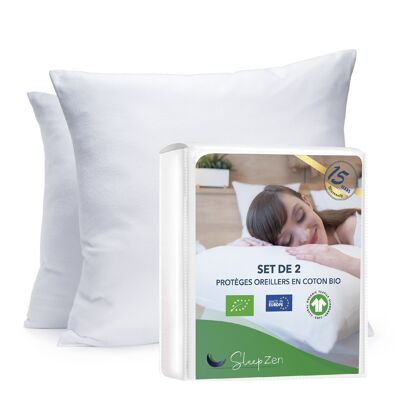 Organic Pillow Protector 30 x 50 cm - Fleece