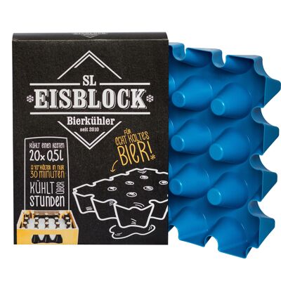 SL-Eisblock beer crate cooler 20x0.5l