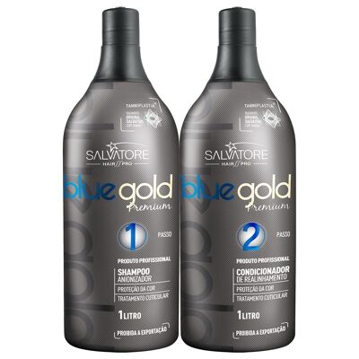 Salvatore blue gold premium kit 2 x 1 litre