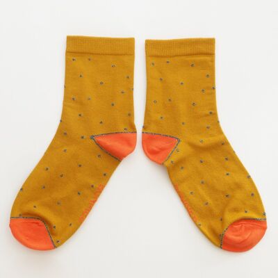 Sandrine 36-41 Socken, hergestellt in Frankreich und in Solidarität mit der Marke Bonpied