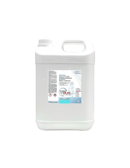 Solution hydro alcoolique made in france 5l