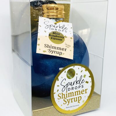 XMAS Sparkle Drops Shimmer Syrup 250ml BAUBLE! 25 servings