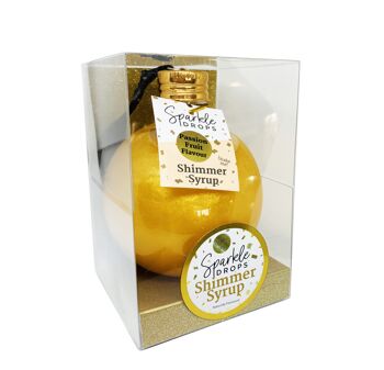 XMAS Sparkle Drops Shimmer Sirop 250ml BAUBLE ! 25 portions 3
