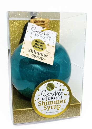 XMAS Sparkle Drops Shimmer Sirop 250ml BAUBLE ! 25 portions 4