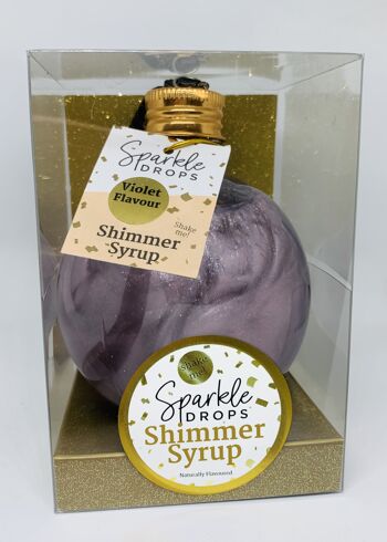 XMAS Sparkle Drops Shimmer Sirop 250ml BAUBLE ! 25 portions 6