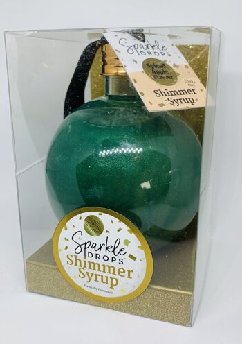 XMAS Sparkle Drops Shimmer Sirop 250ml BAUBLE ! 25 portions 7