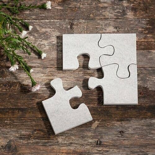 Puzzle Ceramic Cooler Coasters__