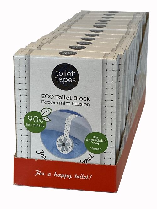 Toilet Tapes - Peppermint Passion - Omdoos - 32 x 12 CE