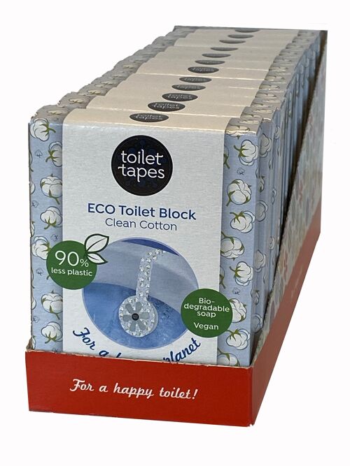 Toilet Tapes - Clean Cotton - Omdoos - 32 x 12 CE