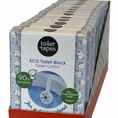 Rubans de toilette - Clean Cotton - Carton extérieur - 32 x 12 CE