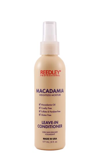 Reedley Professional Macadamia Après-shampooing sans rinçage hydratant sans poids 177 ml