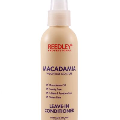 Reedley Professional Macadamia Après-shampooing sans rinçage hydratant sans poids 177 ml