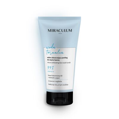 Miraculum Thermal Water Micro exfoliating face wash scrub 150 ml